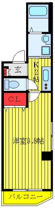 SUPURUSE板橋の間取り図