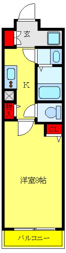 ＡＺＥＳＴ中板橋の間取り図