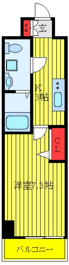 グランヴァンセレッソ王子レジデンシアの間取り図