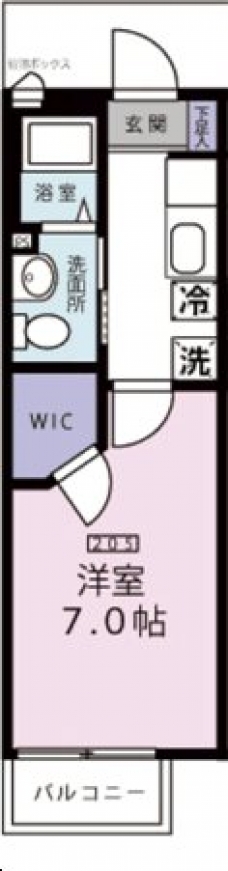 シャーメゾン シュヴァルツの間取り図