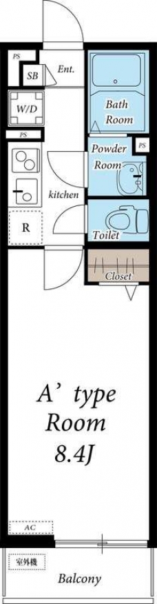 リブリ・daimonの間取り図