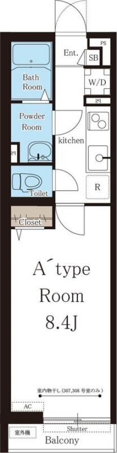 リブリ・プレジール志村三丁目の間取り図