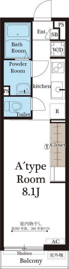リブリ・bear boyの間取り図