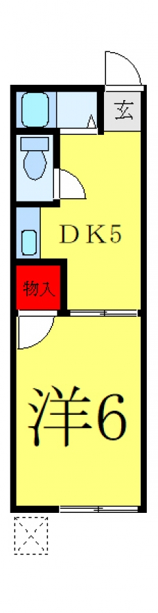 ハイム美香園の間取り図