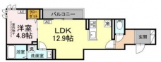 セレスティア豊島Sの間取り図
