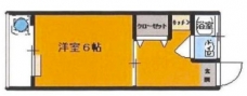 志茂マンションの間取り図