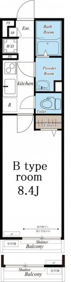 リブリ・サントノーレの間取り図