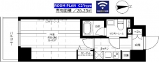 グランドコンシェルジュ池袋本町イーストの間取り図