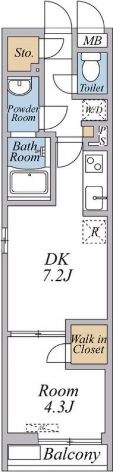 リブリ・北綾瀬の間取り図