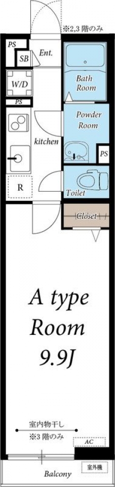 リブリ・ソレアードの間取り図