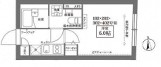 レピュア上板橋レジデンスの間取り図