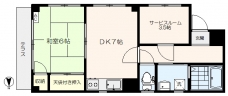 コートヴィラの間取り図
